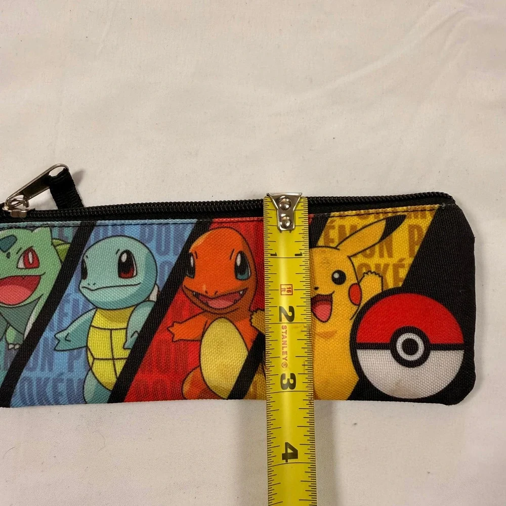 Pokemon‎ Bioworld Pencil Pouch Pikachu Bulbasaur Squirtle Charmander Case 2021